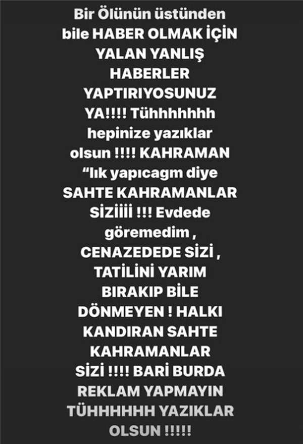 Lerzan Mutlu'dan çok ağır suçlamalar: Tatillerini bırakıp, Selçuk'un cenazesine bile gelmediler