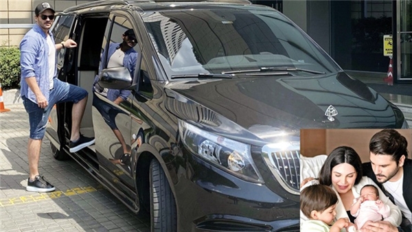 Süper baba...İbrahim Kutluay kızı İrem ve oğlu Ömer'le tatilde